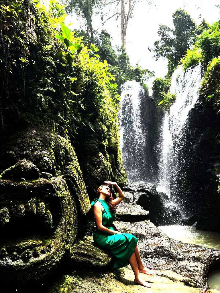 Beji Griya Park Waterfall Temple