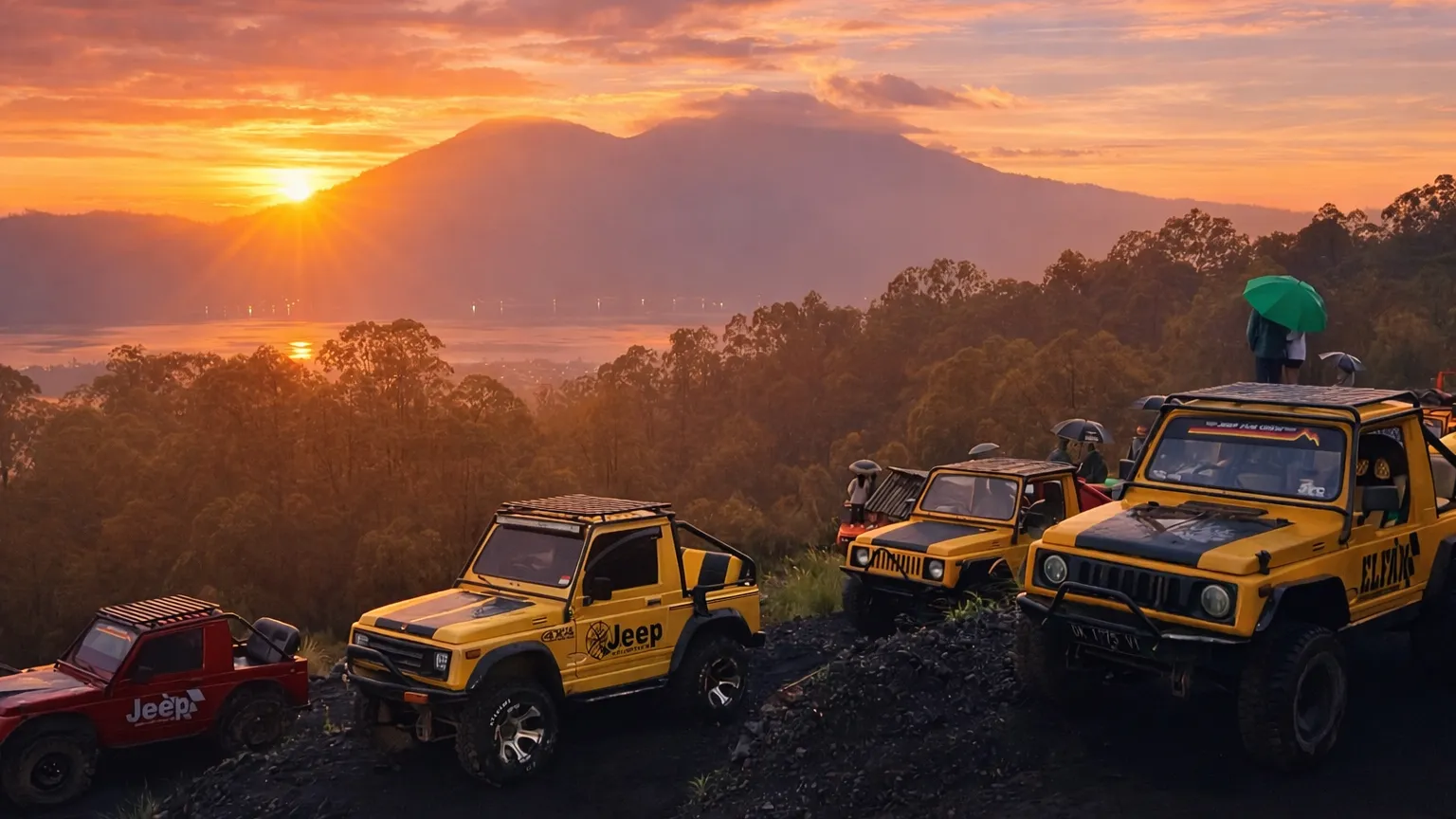 Mount Batur jeep tour