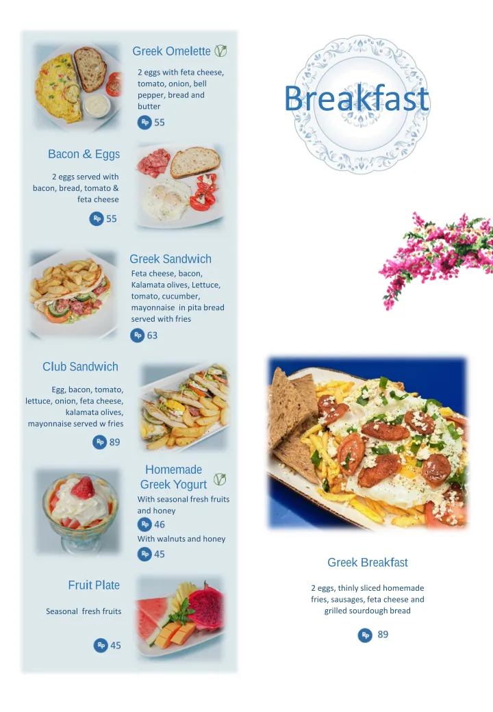 Santorini Greek Restaurant Kuta